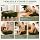 Zhlloucm Thick Plush Memory Foam Floor Pillow