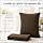 Zpecc Brown Hypoallergenic Washable Pillowcase