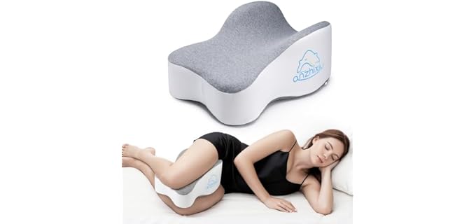anzhixiu Long Knee Memory Foam Knee Pillow