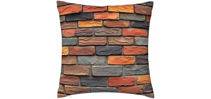 oFloral Decorative Throw Soft Pillowcase